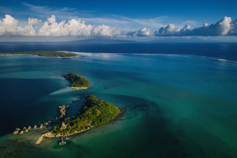 Photo - Polynésie Française - Vue du ciel - Bora Bora #263